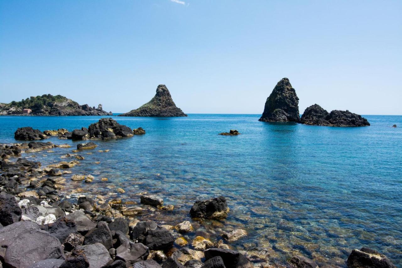 Acquabianca Villa Aci Castello Luaran gambar