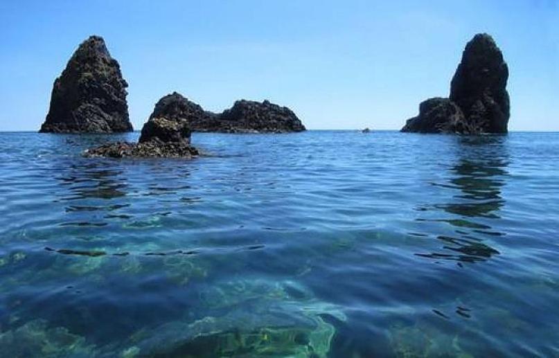 Acquabianca Villa Aci Castello Luaran gambar